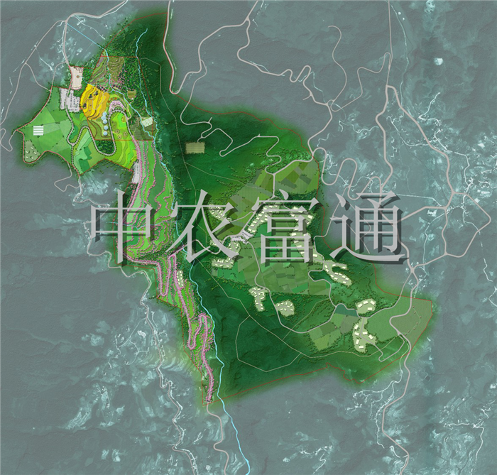 绿城·云锦桃源特色小镇现代农业功能区规划项目(图1)